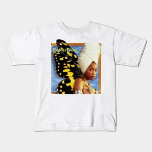 Erykah Badu - Butterfly Fan art Kids T-Shirt